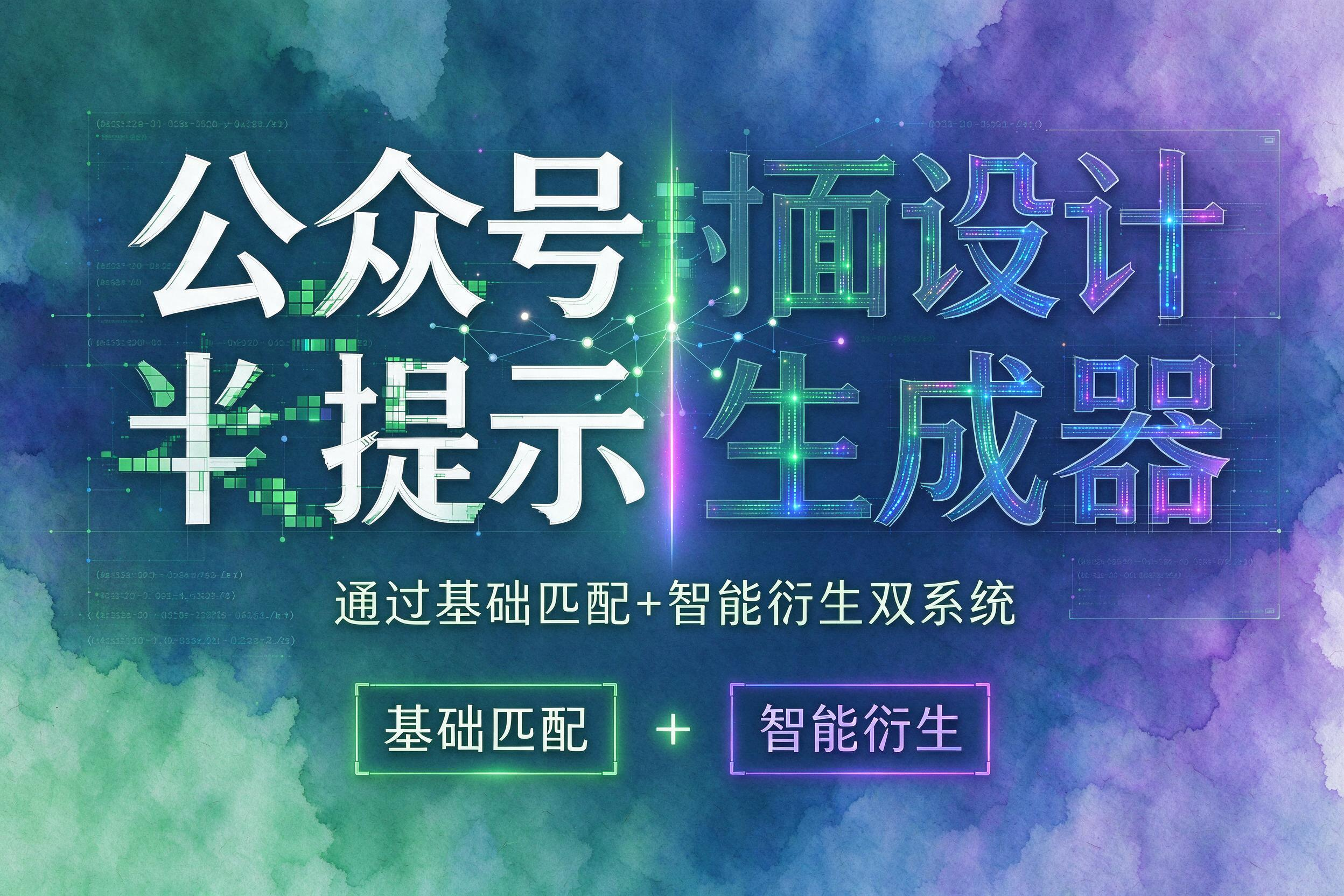 公众号封面设计提示生成器Agent搭建 附智能体设定提示词